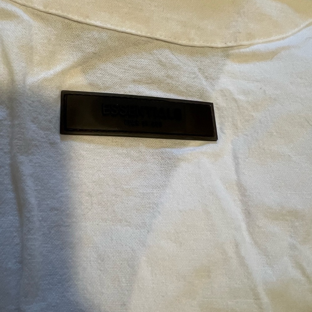 Essentials Crisp White Button Down Shirt - image 4